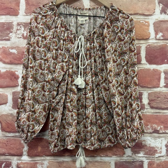 Ralph Lauren Tops - Ralph Lauren Denim & Supply Top Women's XL Multicolor Boho Hippie Festival Shirt